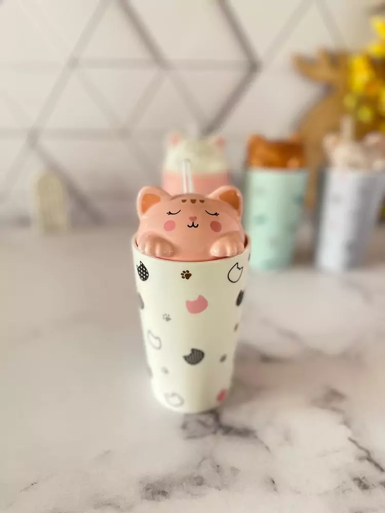 ماگ اسموتی گربه ای
