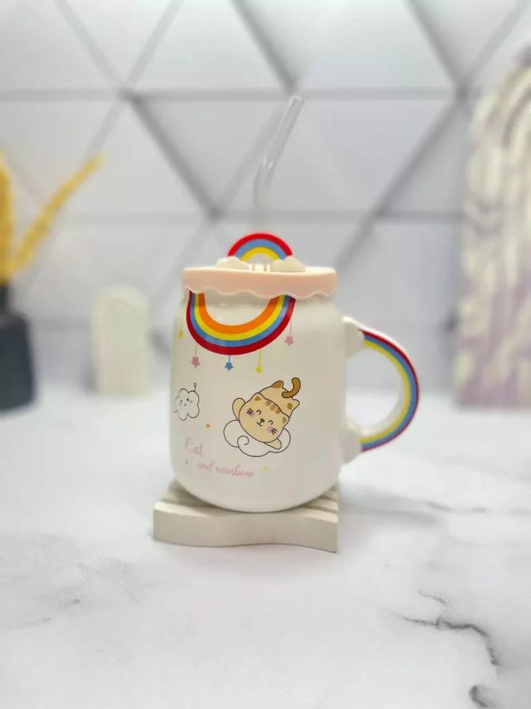 ماگ اسموتی رنگین کمان