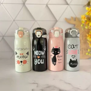 تراول ماگ نی دار طرح گربه