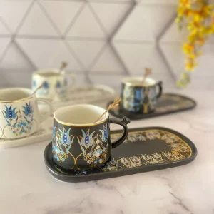 ست فنجون و زیره طرح سنتی