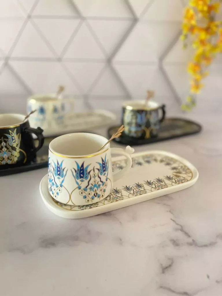 ست فنجون و زیره طرح سنتی
