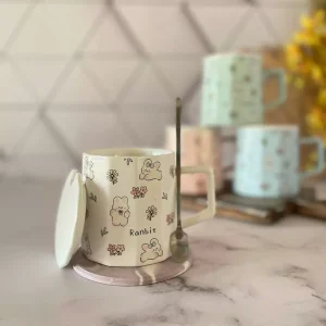 ماگ درب دار خرگوشی