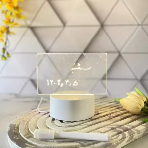 تابلو یادداشت چراغ دار