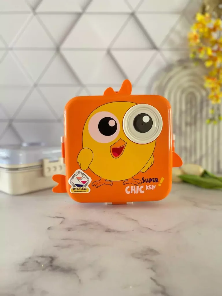 ظرف غذا استیل طرح جوجه