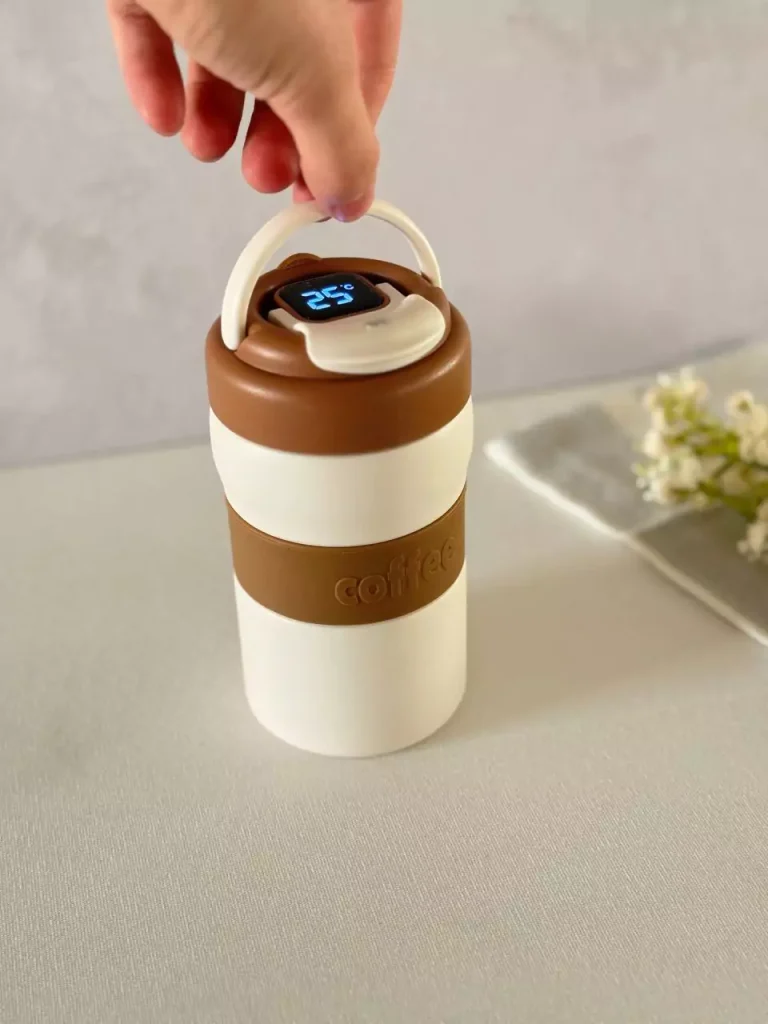 تراول ماگ دماسنج دار COFFEE
