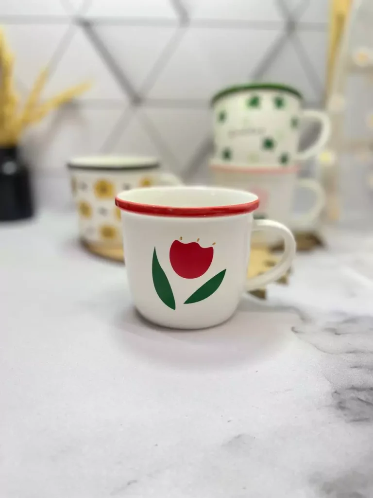 ماگ طرح گل