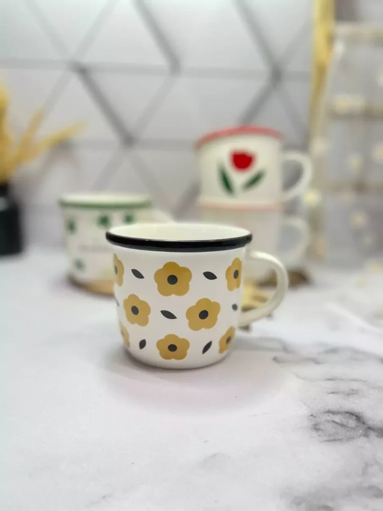 ماگ طرح گل