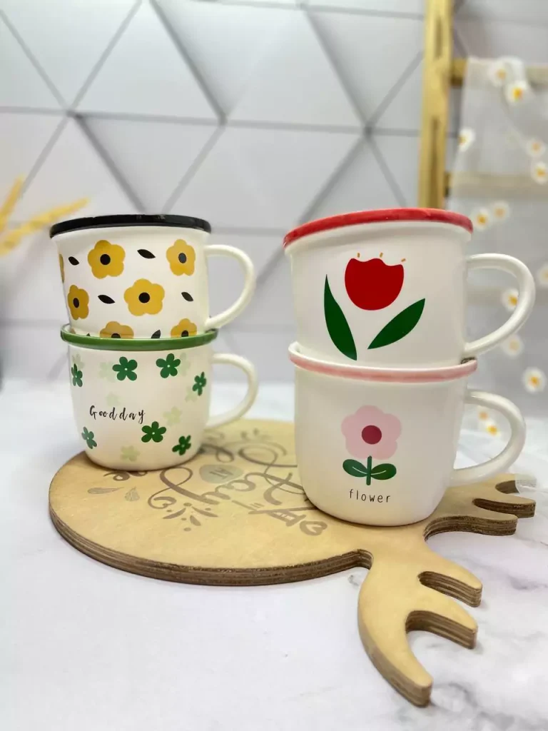 ماگ طرح گل