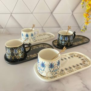ست فنجون و زیره طرح سنتی