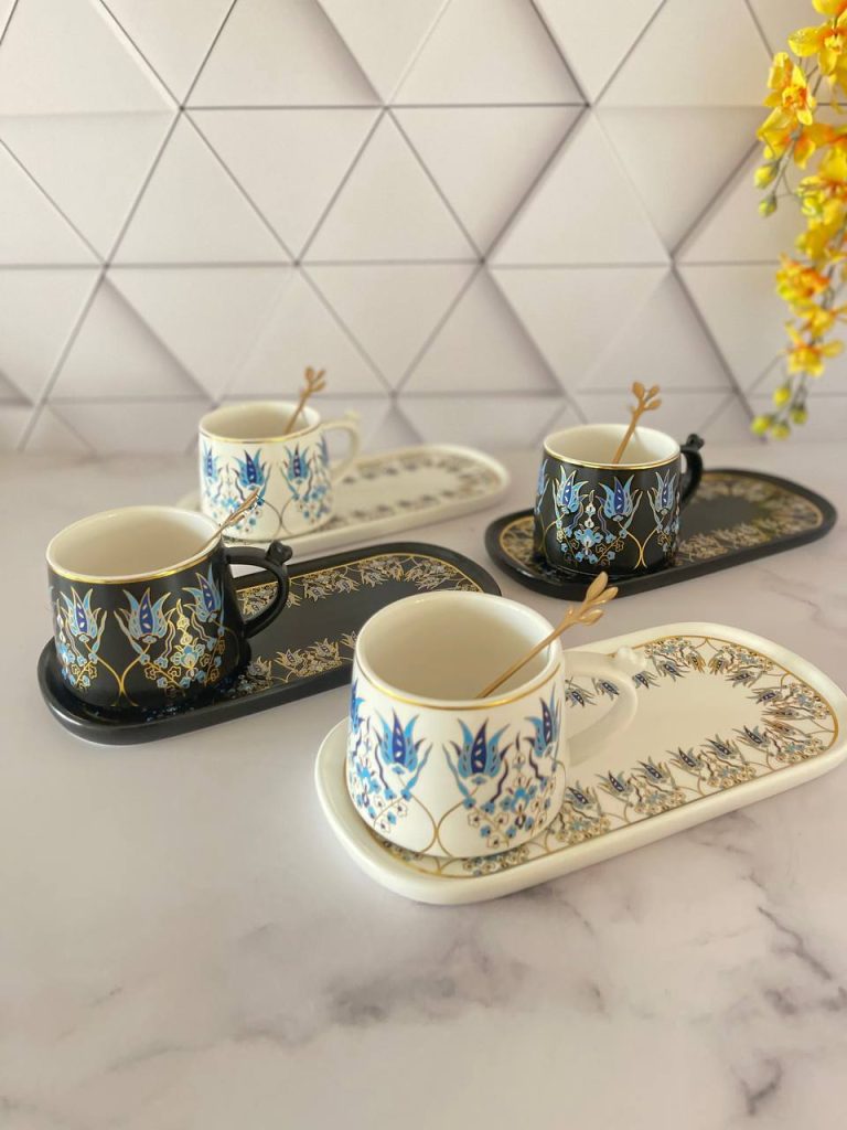 ست فنجون و زیره طرح سنتی