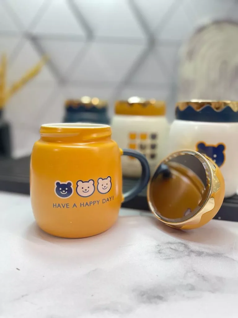 ماگ خرسی درب آینه