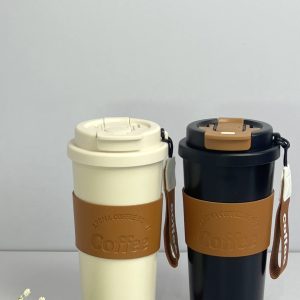 تراول ماگ طرح Coffee استیل 316/ 550 میلی لیتری