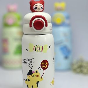 تراول ماگ/فلاسک استیل 316 طرح کارتونی 600 میلی لیتری