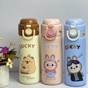 تراولماگ طرح لبوبو LUCKY استیل 316/ 500 میلی لیتری